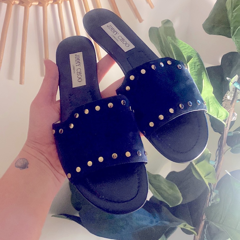 Jimmy Choo Nanda EU: 40 in suede blue